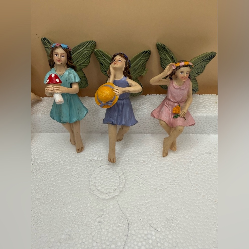 Colorful Fairy Figurines Set - Picture 5 of 6